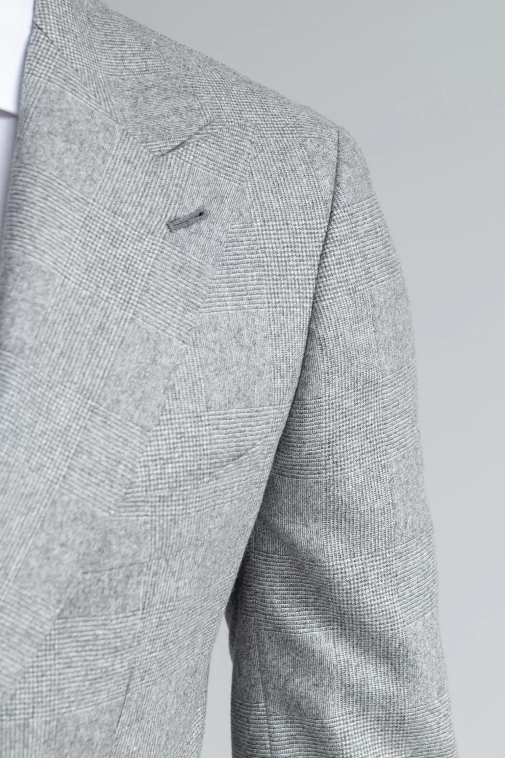 Store Pini Parma Abito Grigio Principe Di Galles " Soragna Capsule Collection" - Made In Italy