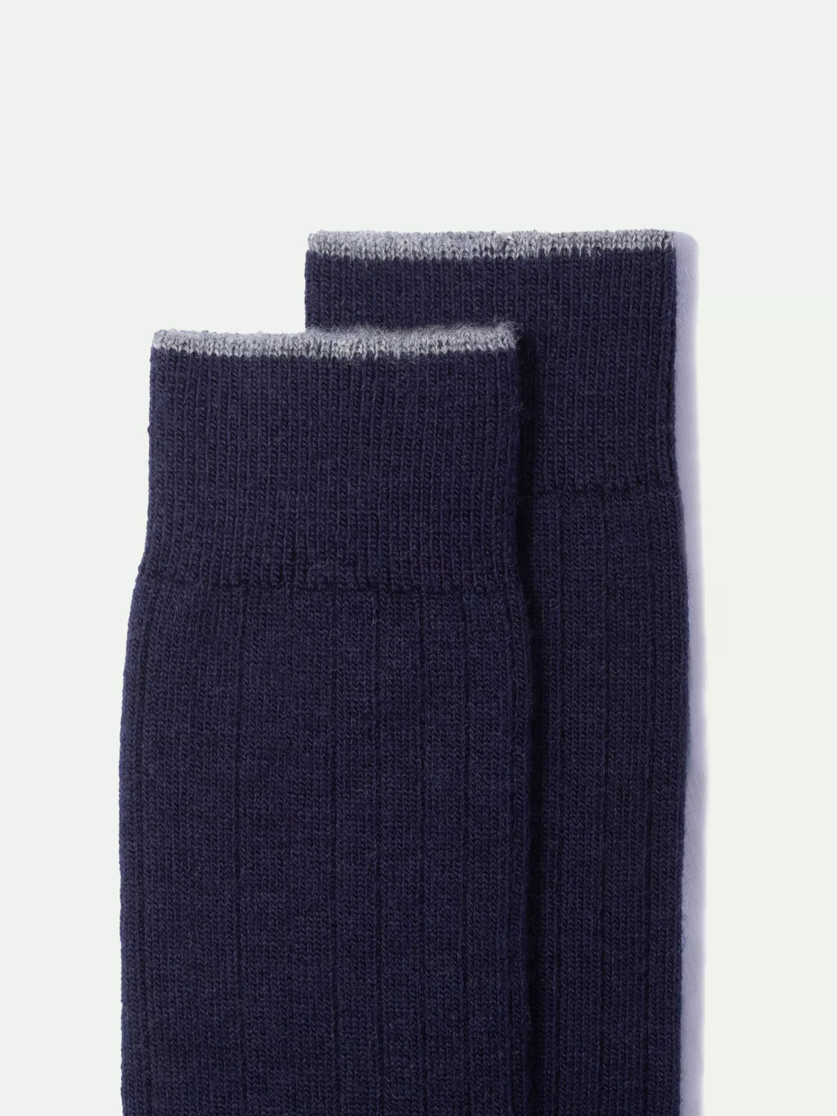 Hot Pini Parma Blu - Calzini Corti In Lana Super Resistente - Made In Italy