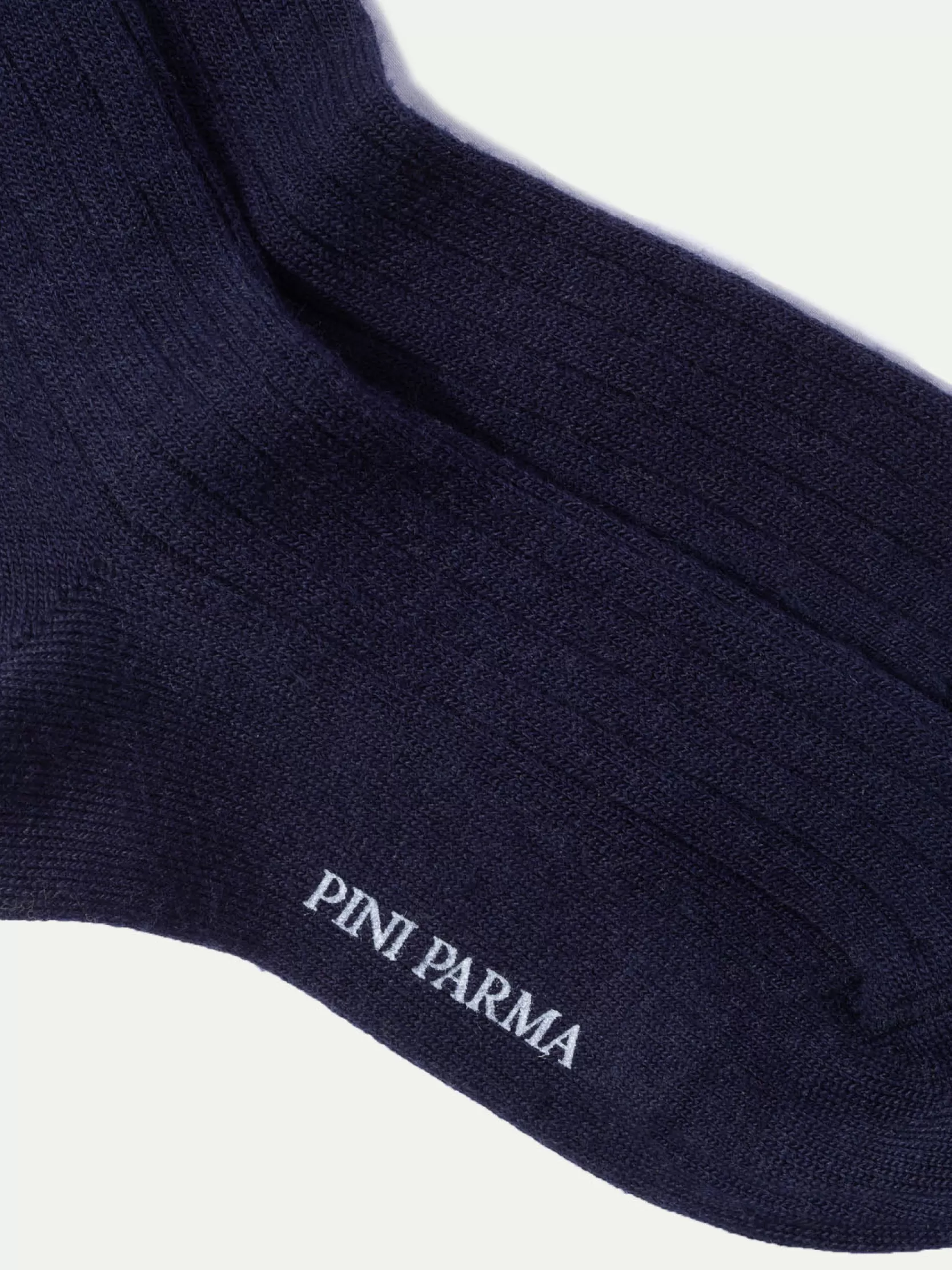 Hot Pini Parma Blu - Calzini Corti In Lana Super Resistente - Made In Italy