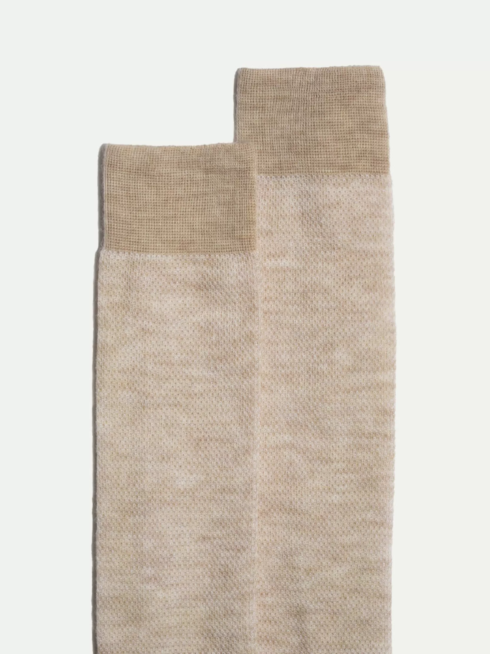 Online Pini Parma Calzini Corti Fantasia Beige - Made In Italy