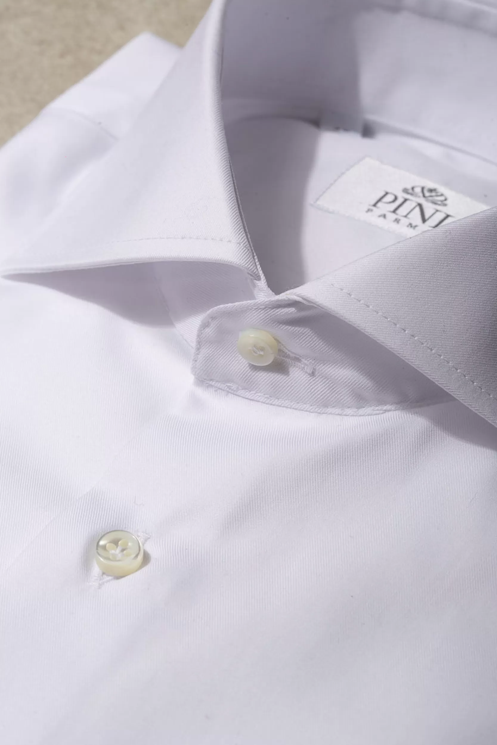 Shop Pini Parma Camicia Bianca ”Collezione Sartoriale”- Made In Italy