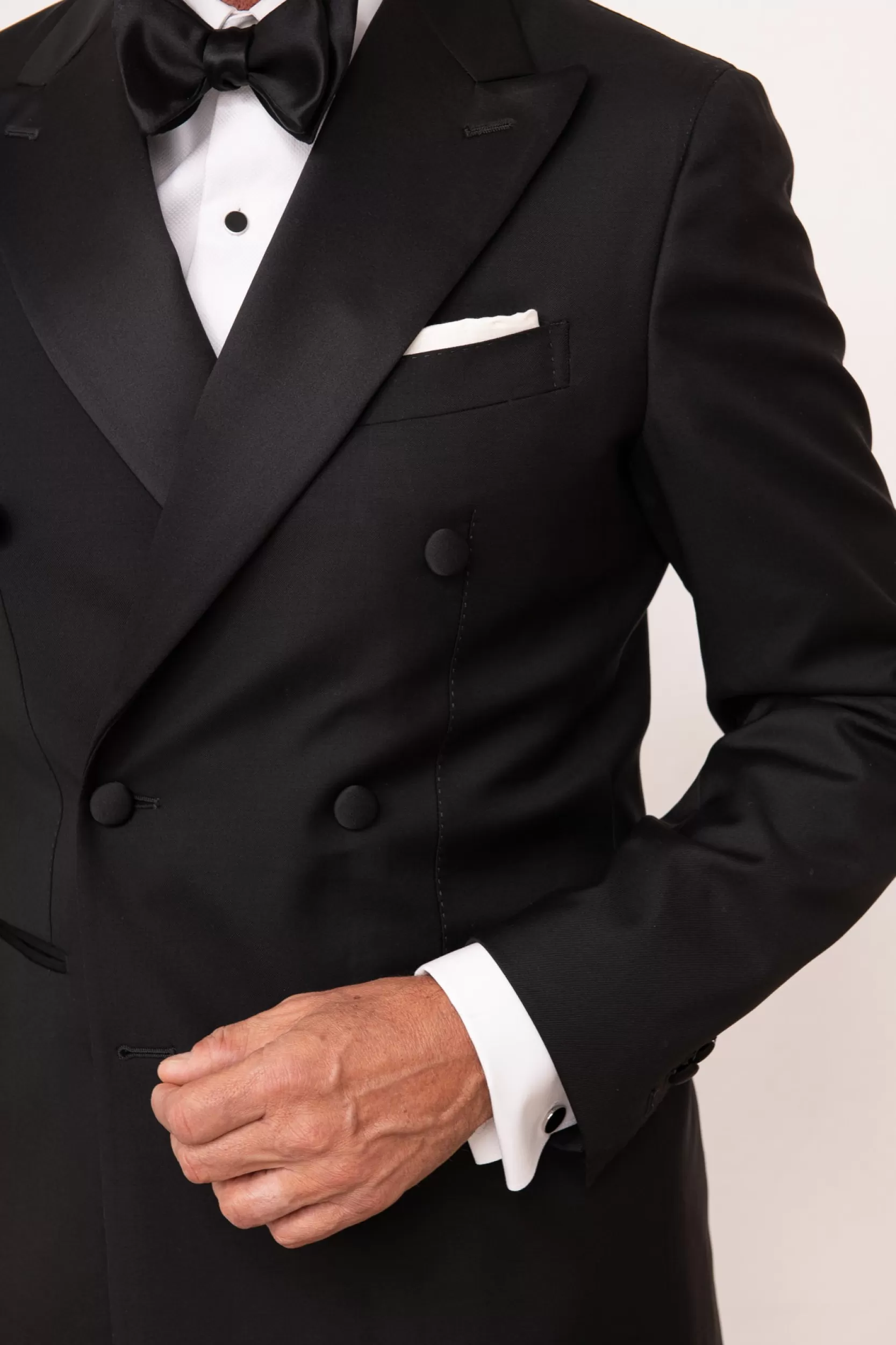 Shop Pini Parma Camicia Bianca In Piqué Con Pettorina Davanti - Made In Italy