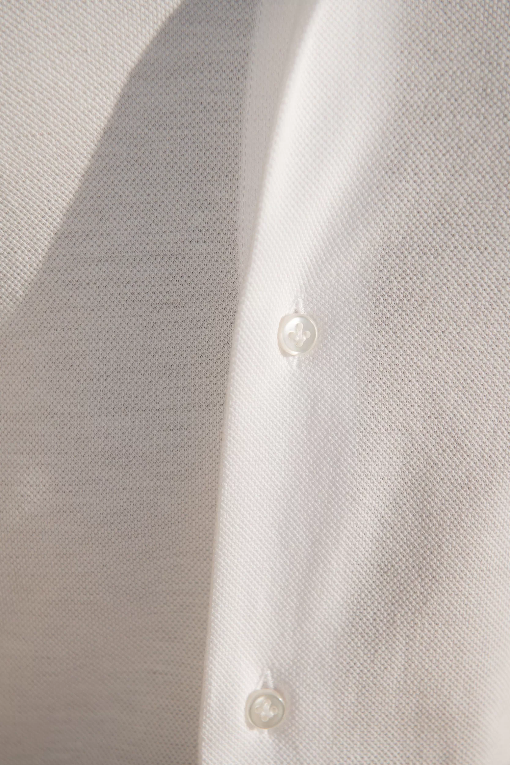 Shop Pini Parma Camicia In Jersey - Made In Italy Bianco