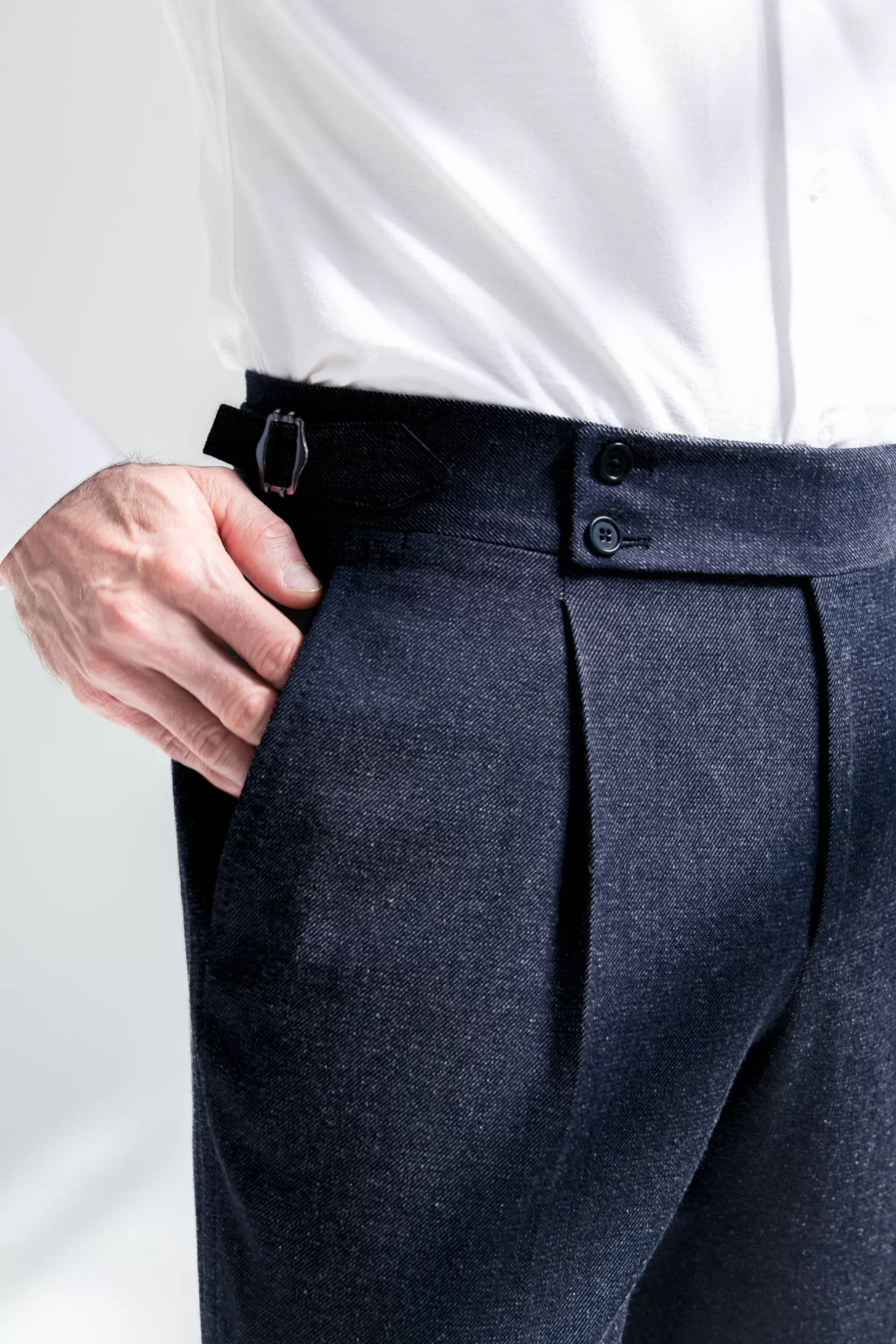 Store Pini Parma Pantaloni In Denim Di Lusso "Collezione Soragna " – Made In Italy