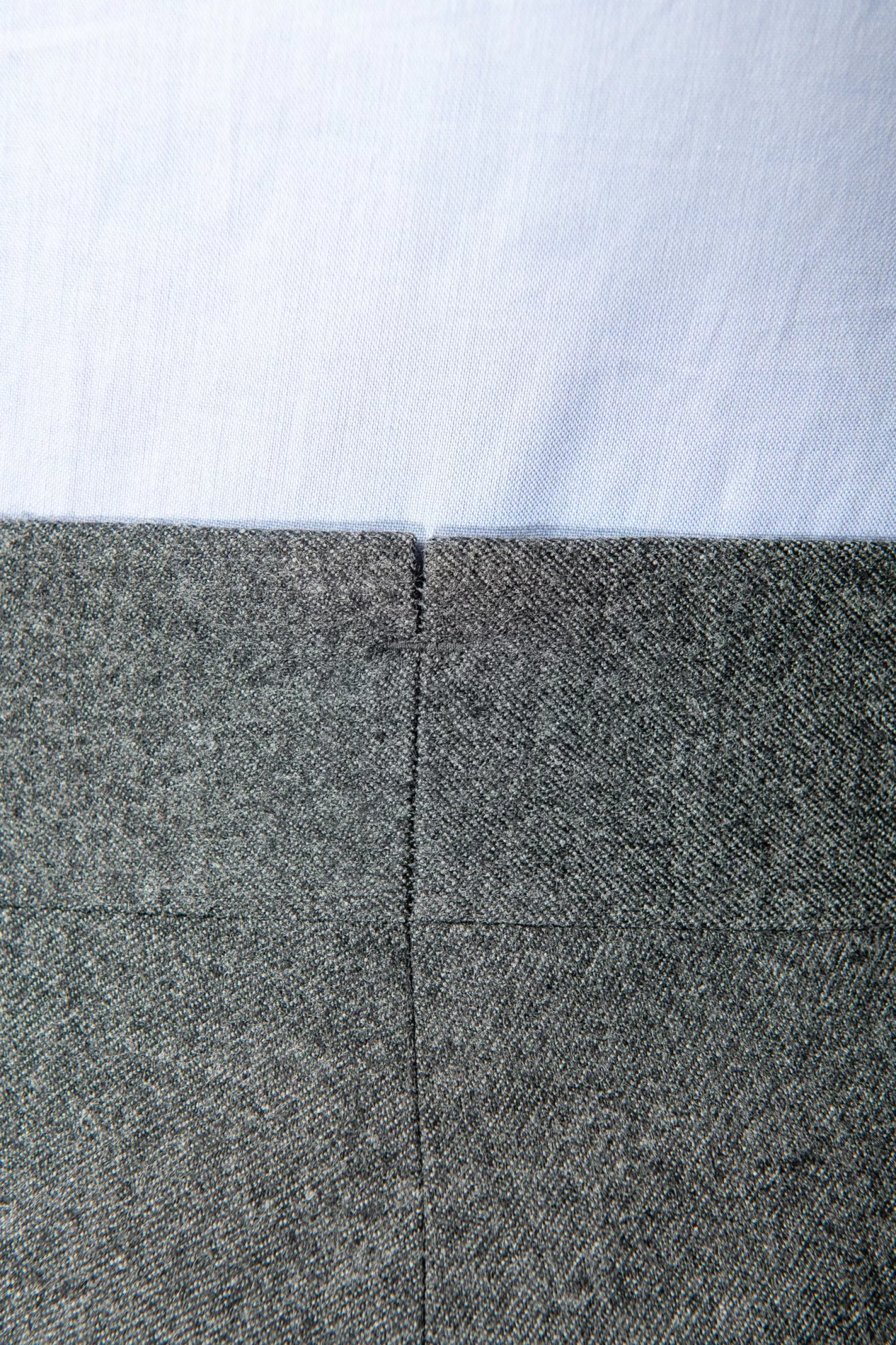 Store Pini Parma Pantaloni In Flanella " Soragna Capsule Collection" – Made In Italy Antracite