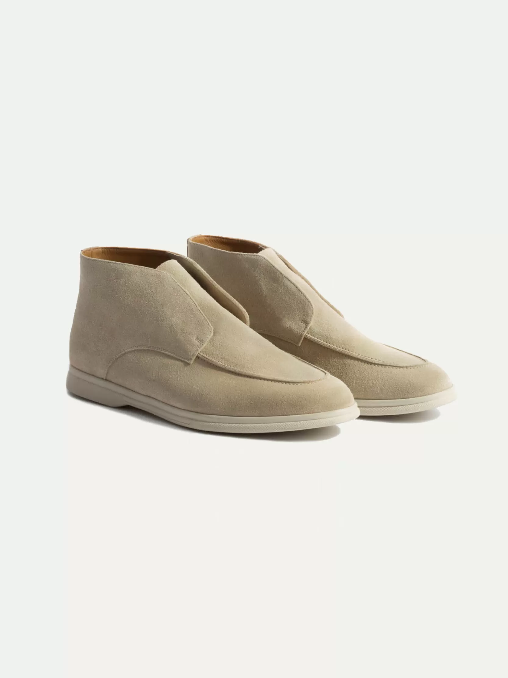 Hot Pini Parma Polacchino Beige - Prodotto In Italia